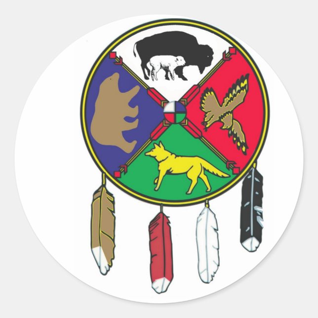 Medicine Wheel Sticker (Front)
