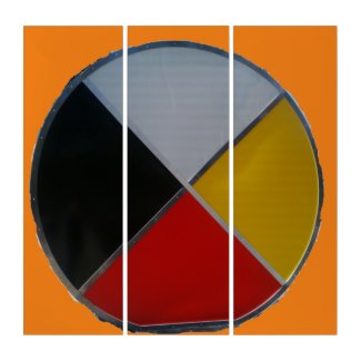 Medicine Wheel Triptych