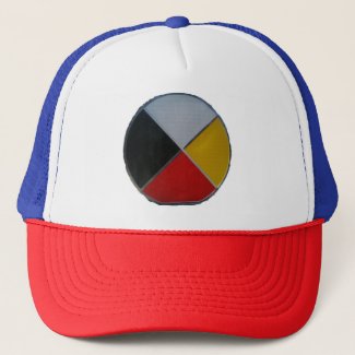 Medicine Wheel Trucker Hat