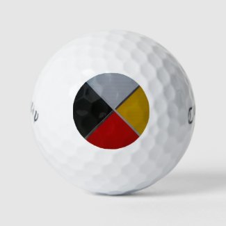 Medicine Wheel Warbird 3pk Golf Balls