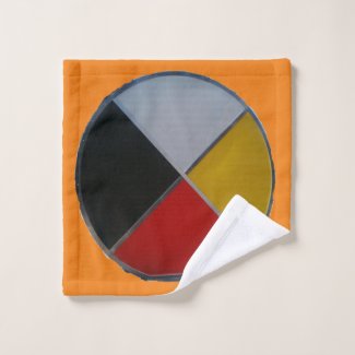 Medicine Wheel Wash Cloth