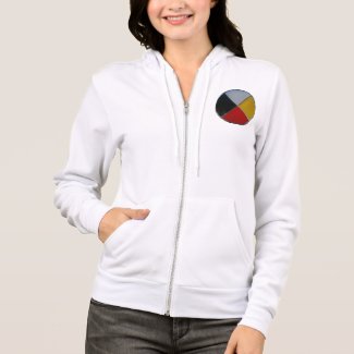 Medicine Wheel Women's Full-Zip Hoodie