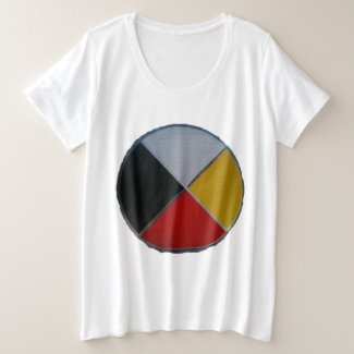 Medicine Wheel Women's Plus T-Shirt