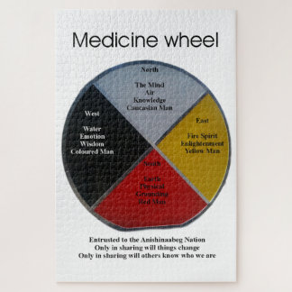 Medicine Wheel Words Puzzle
