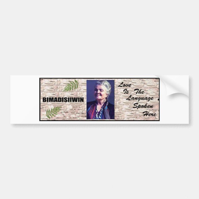 Medicine Woman Bumper Sticker (Front)