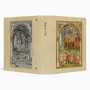 Medieval Alchemy Lab Binder