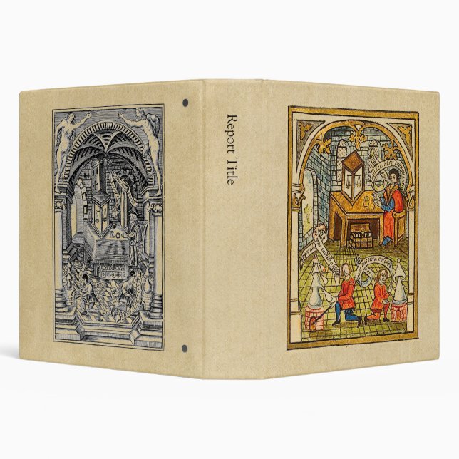 Medieval Alchemy Lab Binder (Background)
