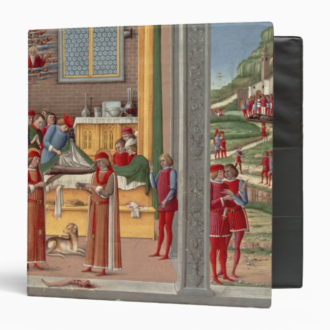 Medieval amputation scene binder (Front/Inside)