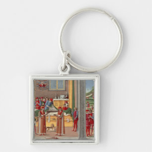 Medieval amputation scene keychain