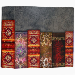 Medieval Ancient Tome Book Shelf Binder