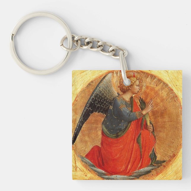 Medieval Angel Key Chain (Front)