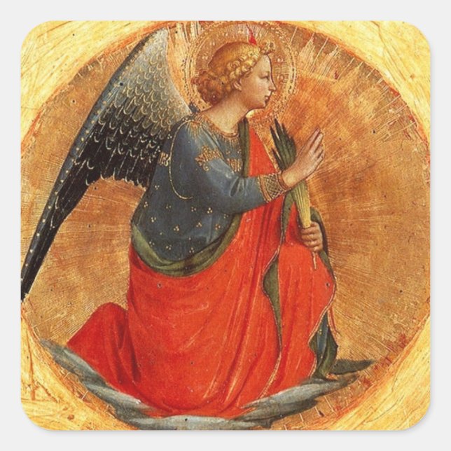 Medieval Angel Stickers (Front)