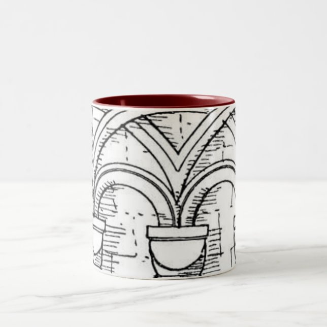 Medieval Architecture Mug (Center)