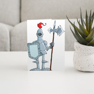 Medieval Armour Knight Character Card