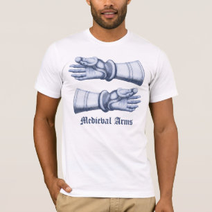 Medieval Arms & Armour - Hands in Gauntlets T-Shirt