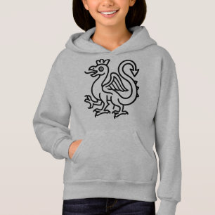 Medieval Basilisk Sigil Fantasy Heraldry Mythical