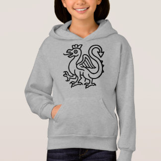 Medieval Basilisk Sigil Fantasy Heraldry Mythical 