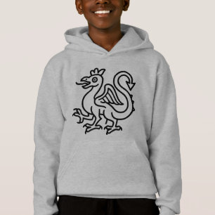 Medieval Basilisk Sigil Fantasy Heraldry Mythical