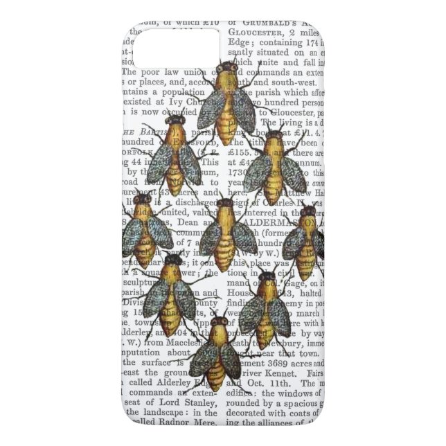 Medieval Bees 2 Case-Mate iPhone Case (Back)