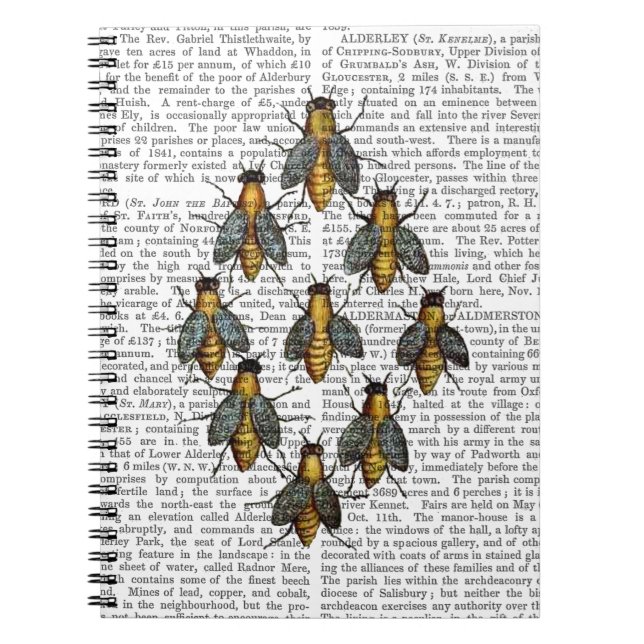 Medieval Bees 2 Notebook (Front)