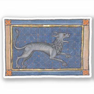 Medieval Bestiary Hyena c. 1270