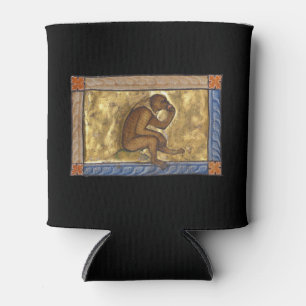 Medieval Bestiary Monkey c. 1270 Can Cooler