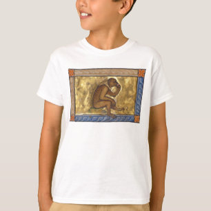 Medieval Bestiary Monkey c. 1270 T-Shirt