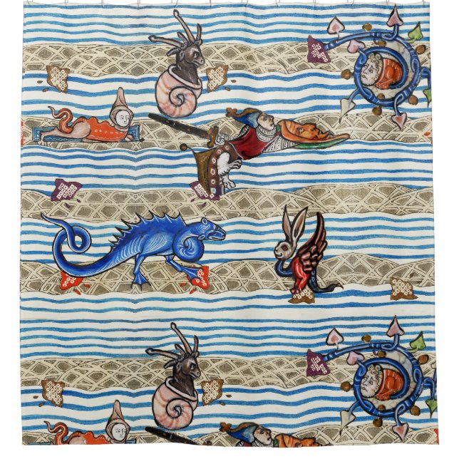 MEDIEVAL BESTIARY,SEA  MONSTERS FANTASY ANIMALS (Front)