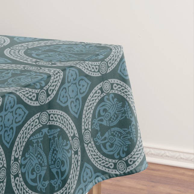 Medieval Birds Tablecloth (In Situ)
