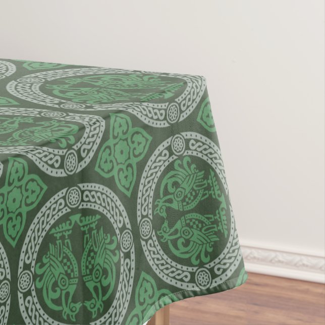 Medieval Birds Tablecloth (In Situ)