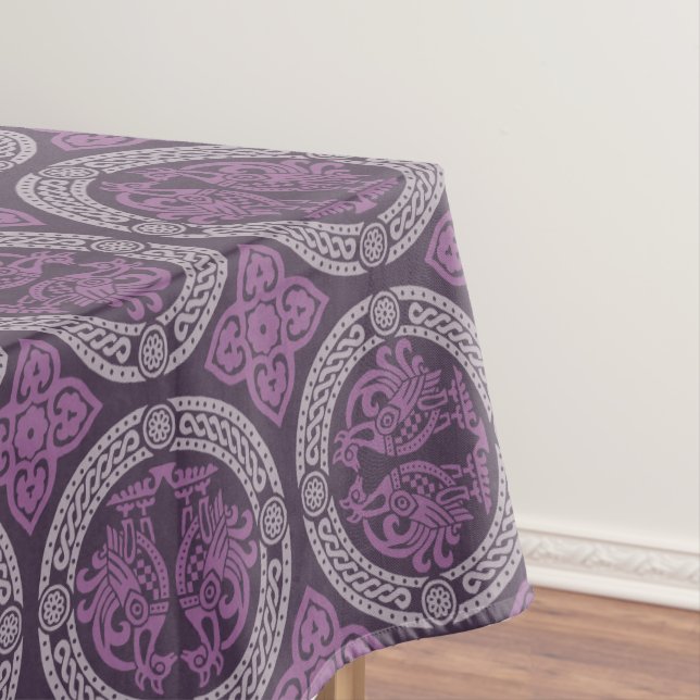 Medieval Birds Tablecloth (In Situ)