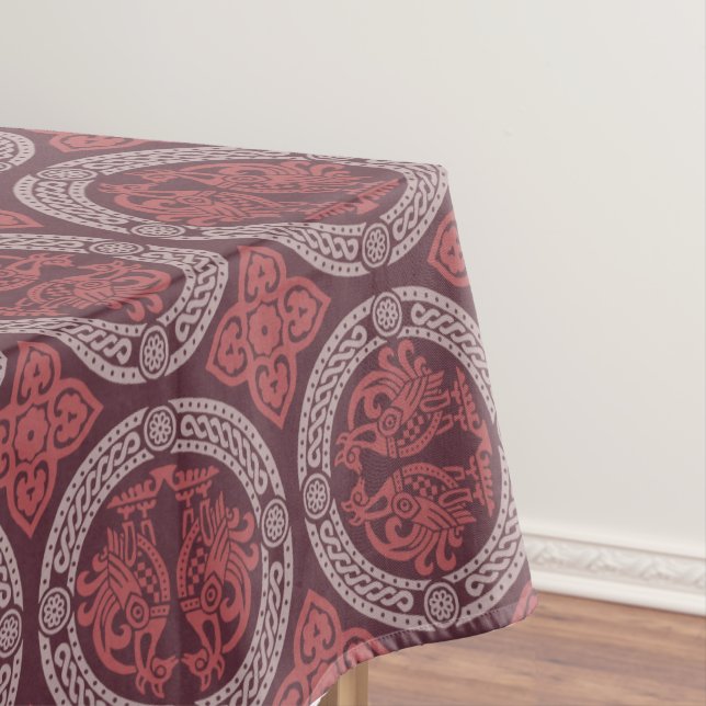 Medieval Birds Tablecloth (In Situ)