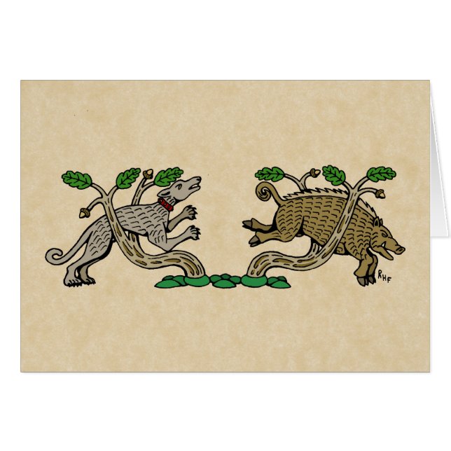 Medieval Boar Hunt (Front Horizontal)