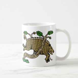 Medieval Boar Hunt Coffee Mug