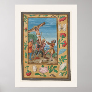Medieval Book of Hours - Illuminated Art Poster