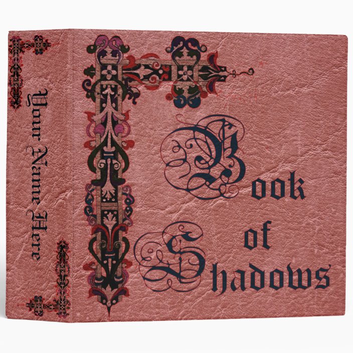 Medieval Book of Shadows Binder Zazzle.ca