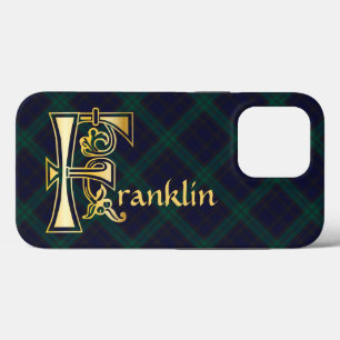 Medieval Botanical Decorative Capital F iPhone 13 Pro Case