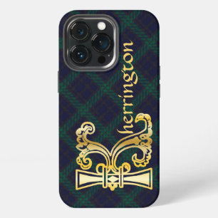 Medieval Botanical Decorative Capital K iPhone 13 Pro Case
