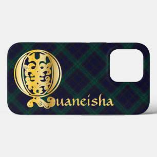 Medieval Botanical Decorative Capital Q iPhone 13 Pro Case