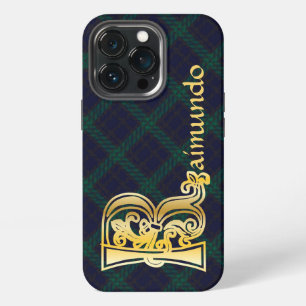 Medieval Botanical Decorative Capital R iPhone 13 Pro Case