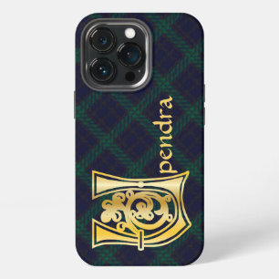Medieval Botanical Decorative Capital U iPhone 13 Pro Case