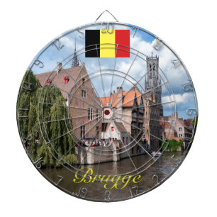 Medieval Brugge - Pro Photo Dartboard