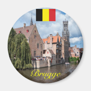Medieval Brugge - Pro Photo Magnet