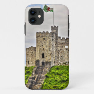 Medieval Cardiff Castle Window, Cardiff Wales iPhone 11 Case