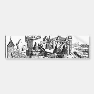 Medieval Castle Bumper Sticker