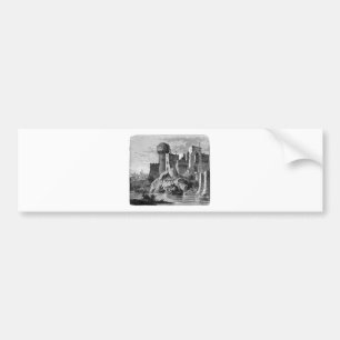 Medieval Castle Bumper Sticker