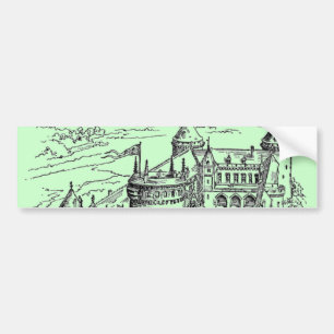 Medieval Castle Bumper Sticker