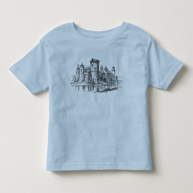 Medieval Castle Kid's Shirt (Front)
