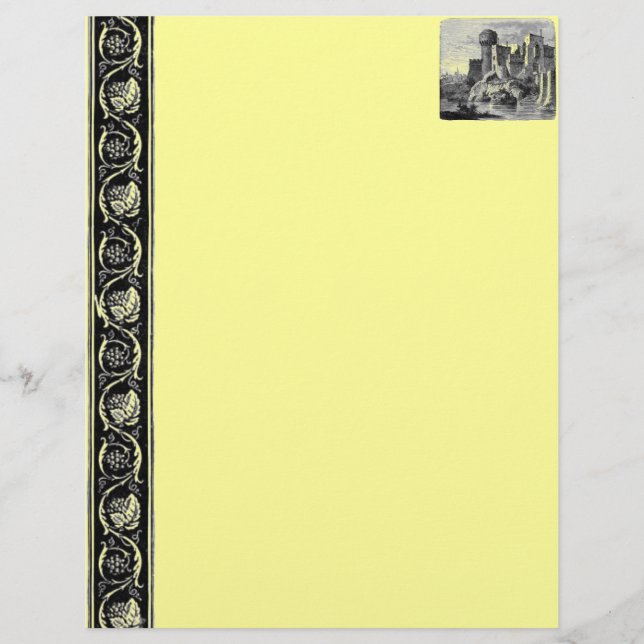 Medieval Castle Letterhead (Front)