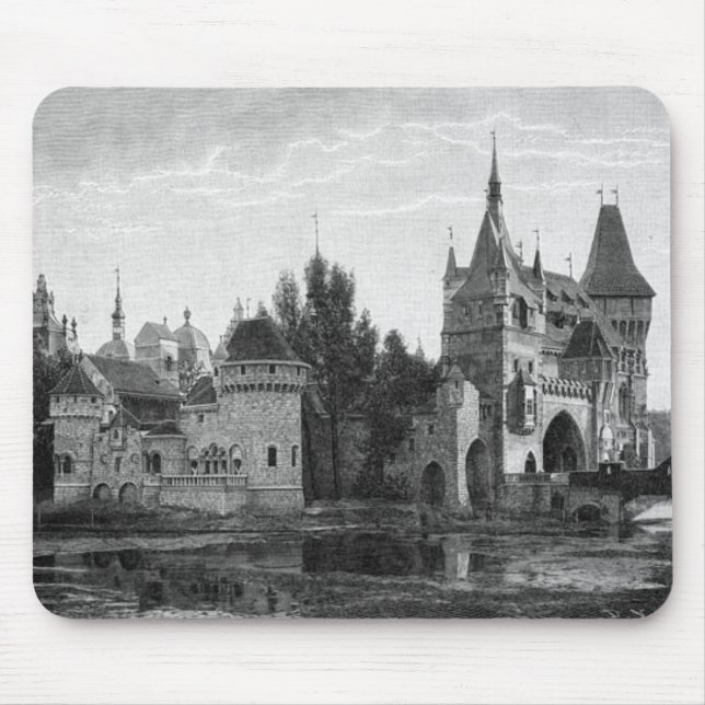 Medieval Castle Mouse Pad (Front)